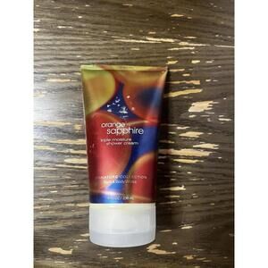 Bath and & Body Works ORANGE SAPPHIRE Signature Collection Shower Cream 8 oz